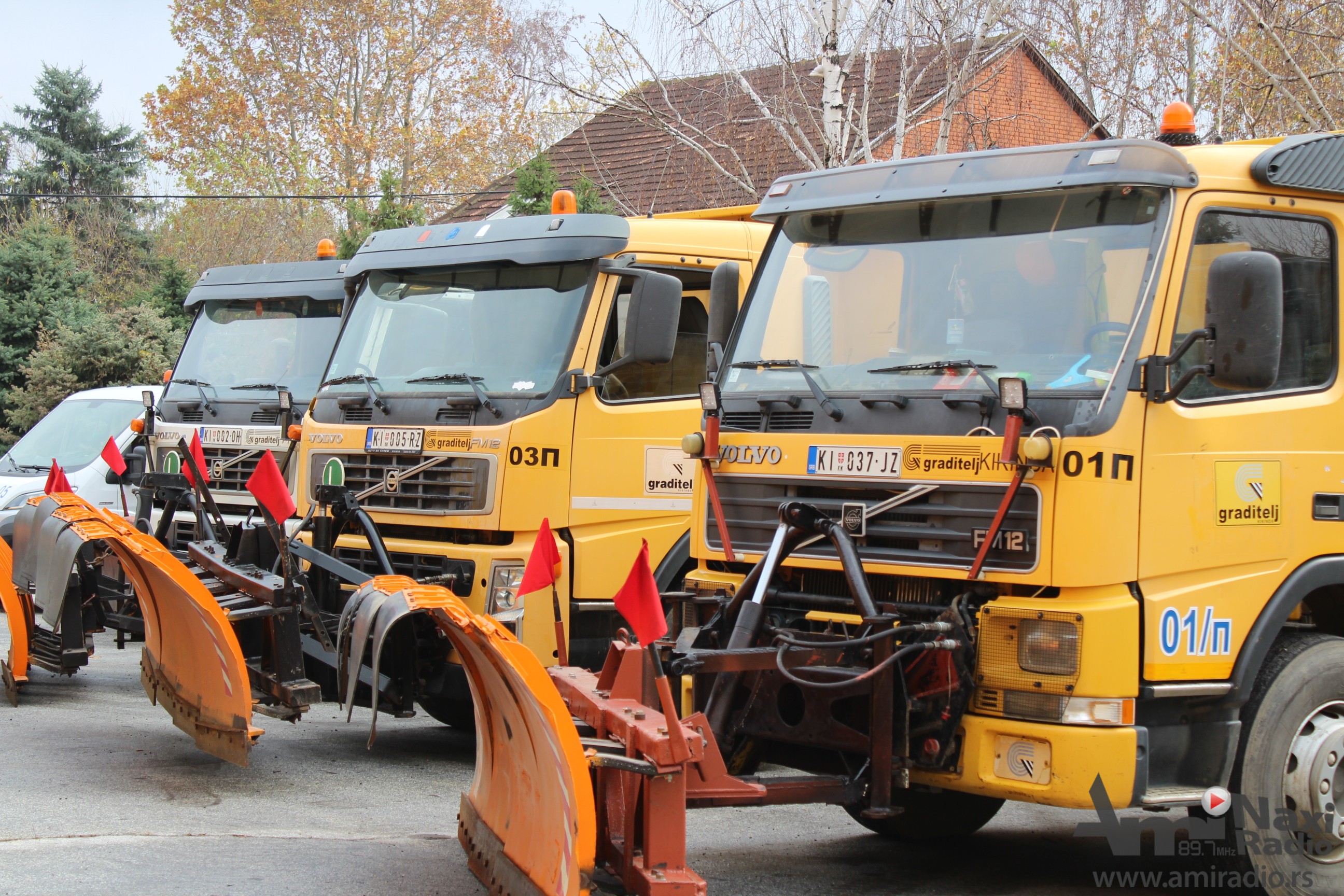 Štab zimske službe i mehanizacija spremni za održavanje puteva