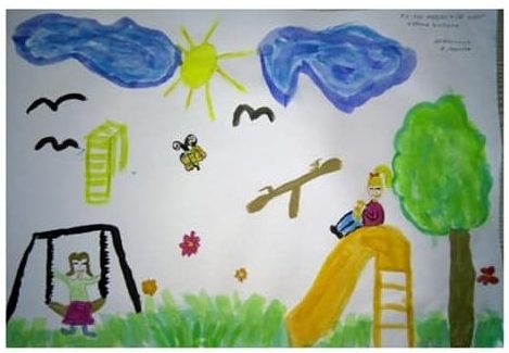 VŠSSOV: Izložba radova predškolaca na sajtu Škole