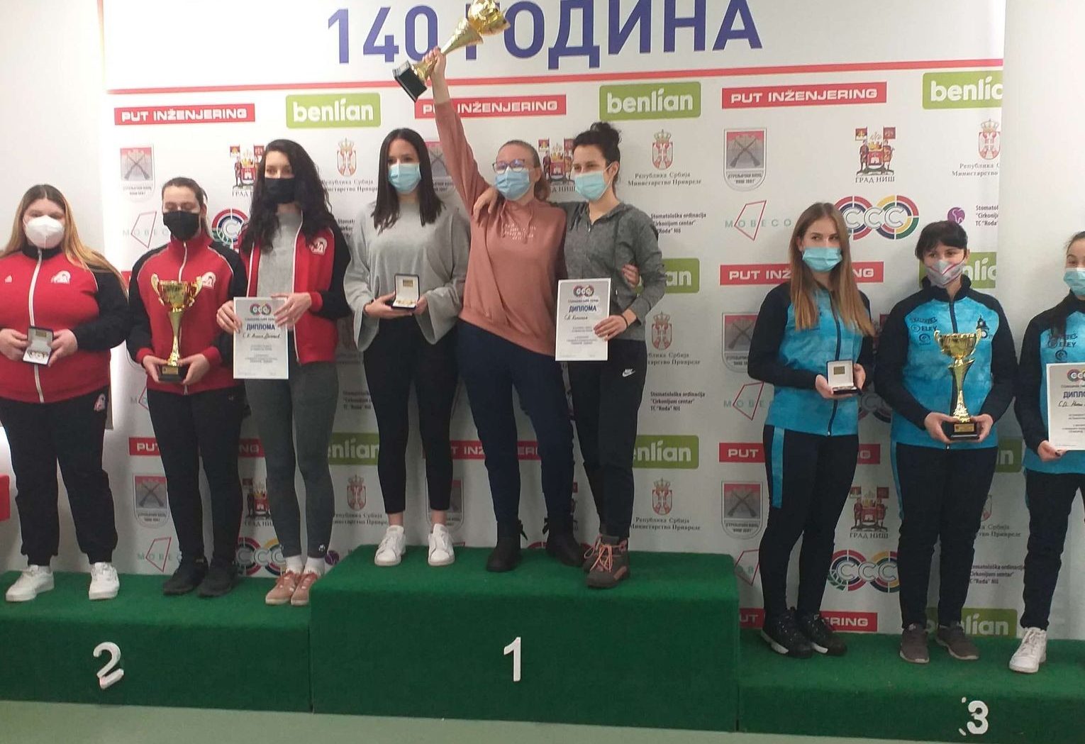 Četiri medalje za Streljačku družinu “Kikinda”: Seniorke prvakinje države, seniori vicešampioni