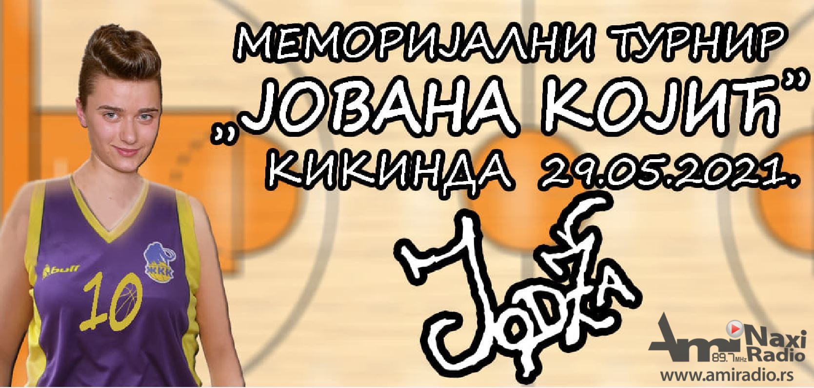 Memorijalni košarkaški turnir ”Jovana Kojić” u Kikindi: Svi za Jodžu
