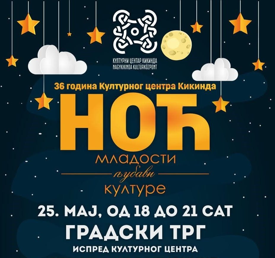 Kulturni centar u utorak na Gradskom trgu obeležava 36 godina postojanja