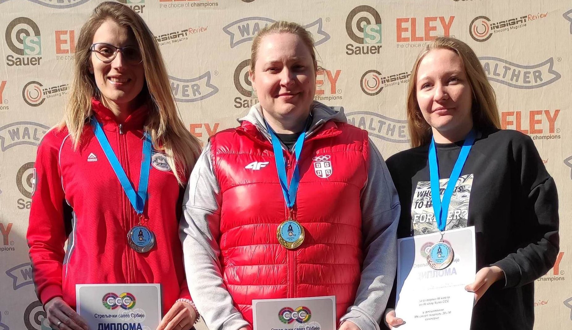 Streljaštvo: Stanislava Popov i Duško Petrov osvojili bronzane medalje