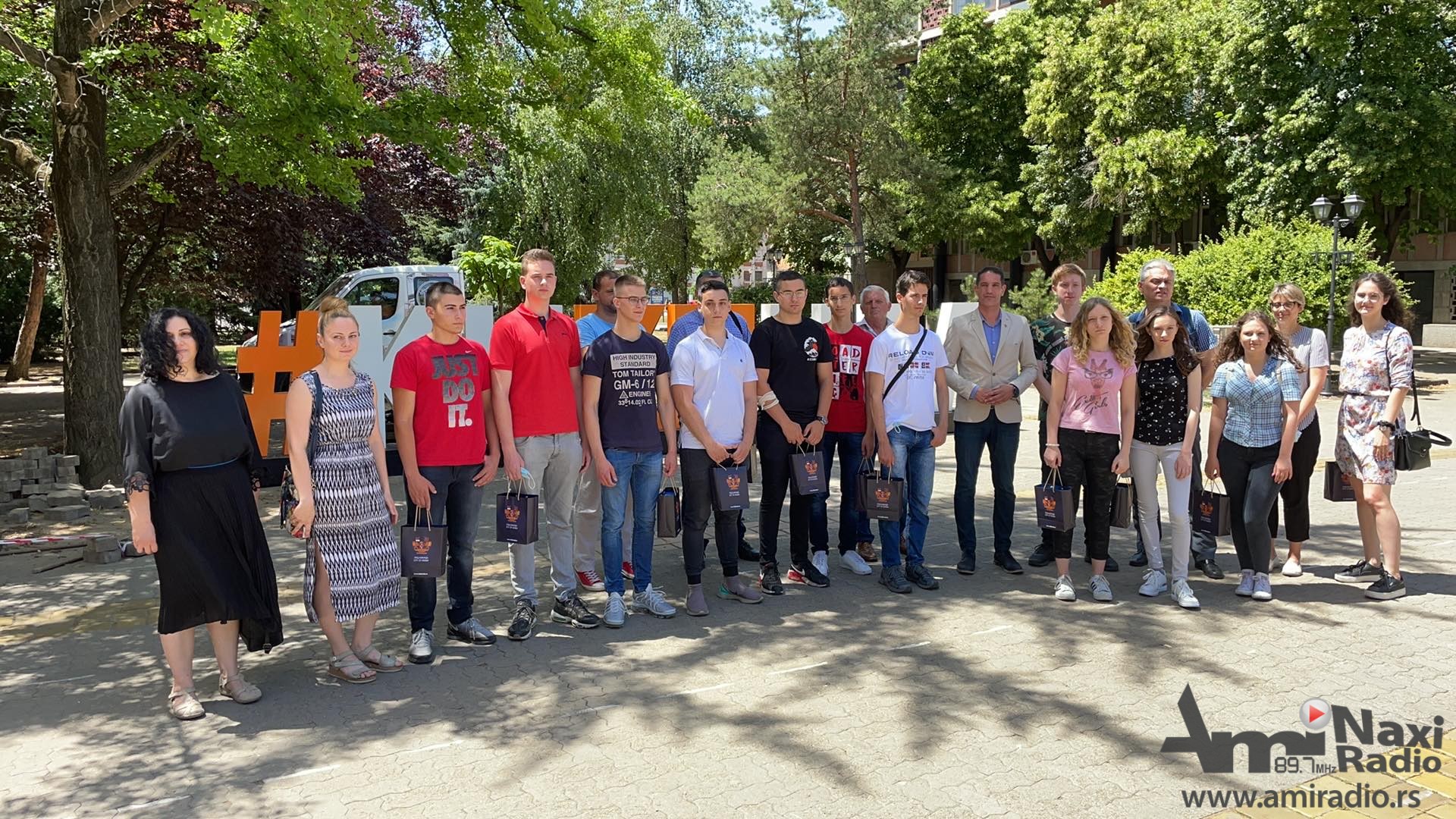 Prijem u Gradskoj kući za srednjoškolce uspešne na republičkim takmičenjima