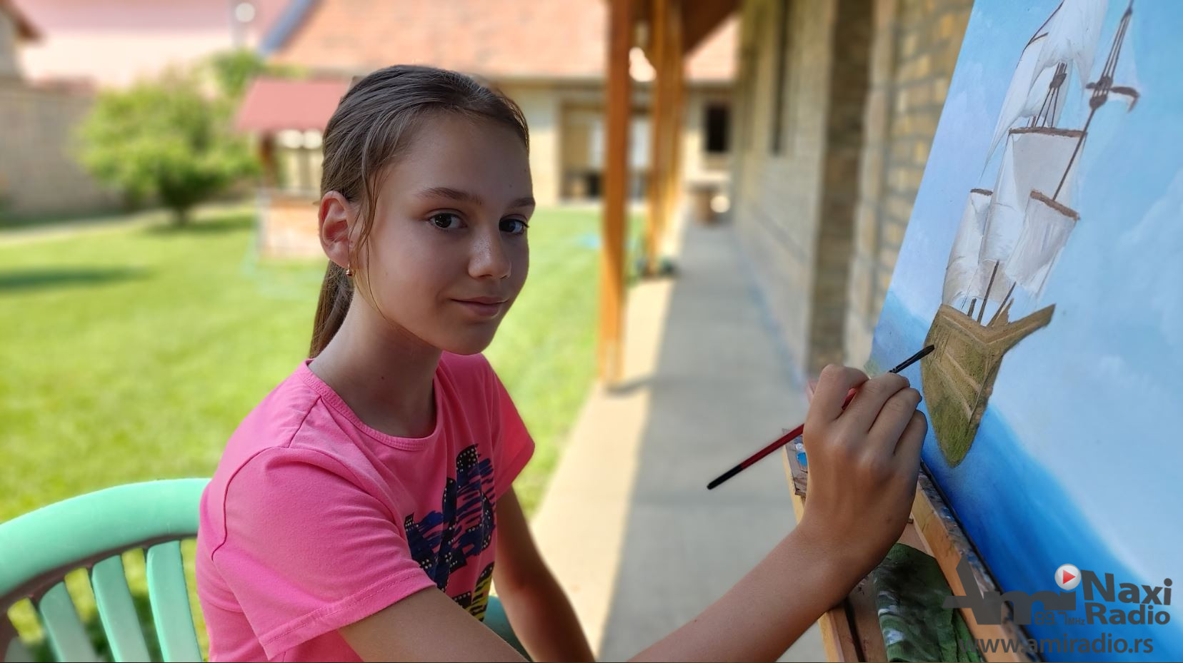 Drugi Dečji kamp za mlade slikare u Novim Kozarcima