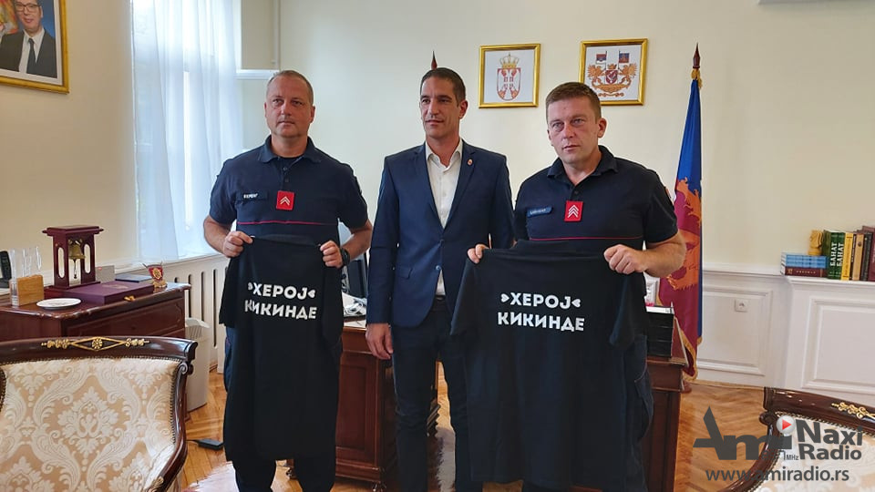 Heroji Kikinde se vratili iz Grčke: Prijem za Bereng Zoltana i Milana Adamovića u Gradskoj kući