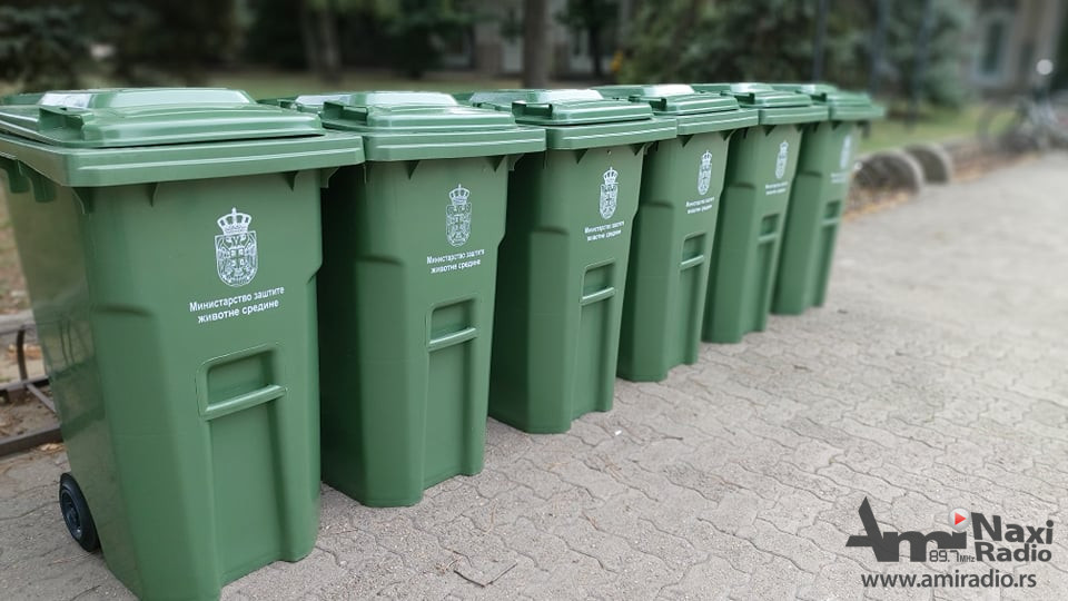 Nove kante za efikasnije sakupljanje otpada u Kikindi