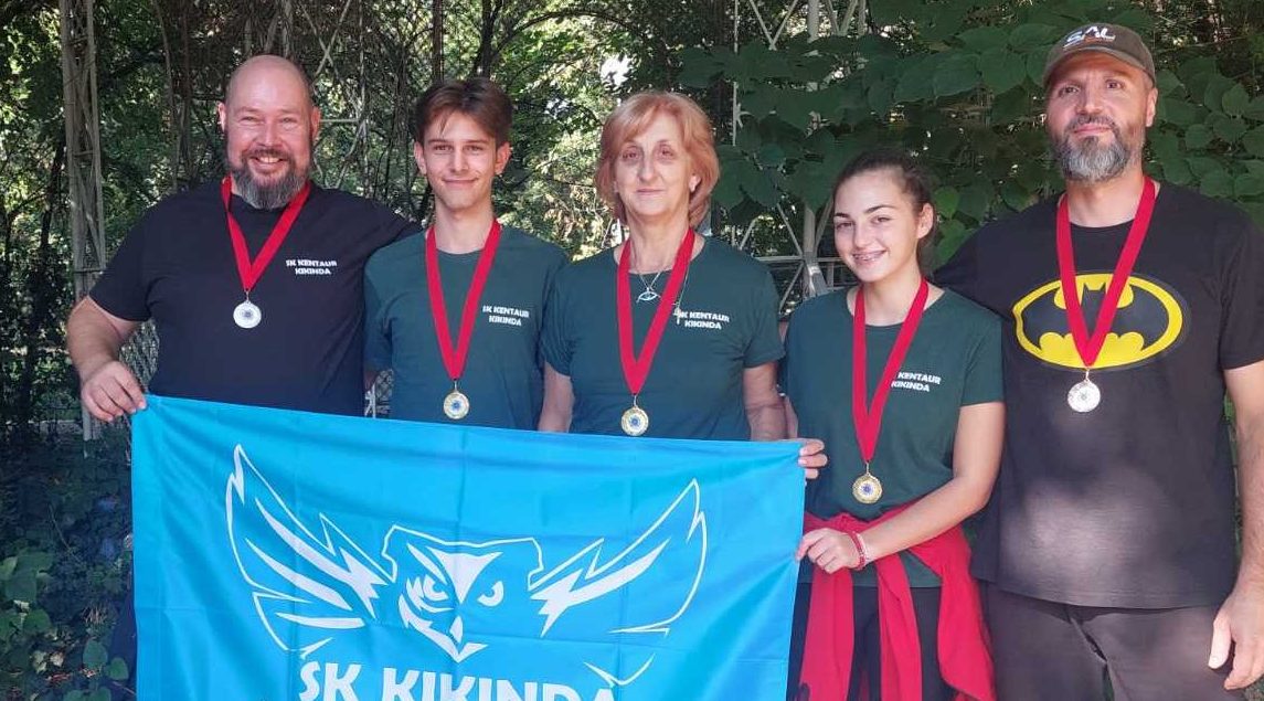 Pet medalja za streličare „Kentaura“ na turniru u Temerinu