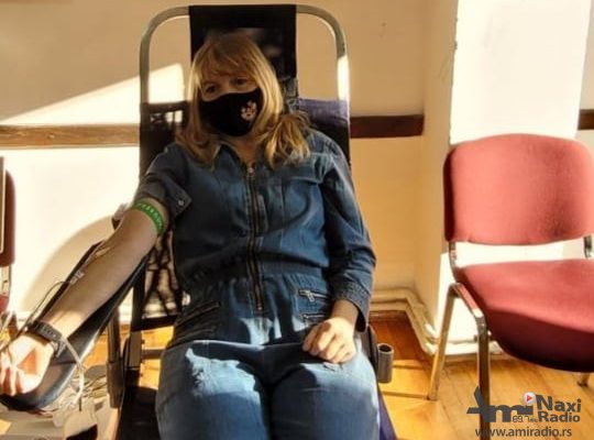 Veliki odziv dobrovoljnih davalaca na današnjoj akciji
