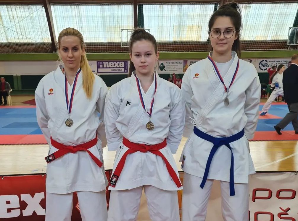 Karatisti “Feniksa” sjajni na Kupu Vojvodine: Osvojene tri medalje