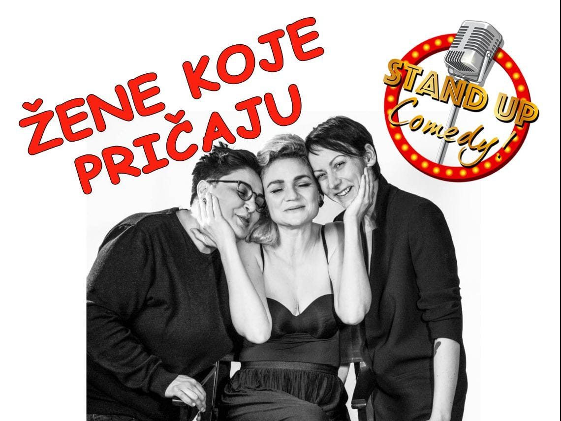 Veče stend ap komedije “Žene koje pričaju” u petak u “Fridi”