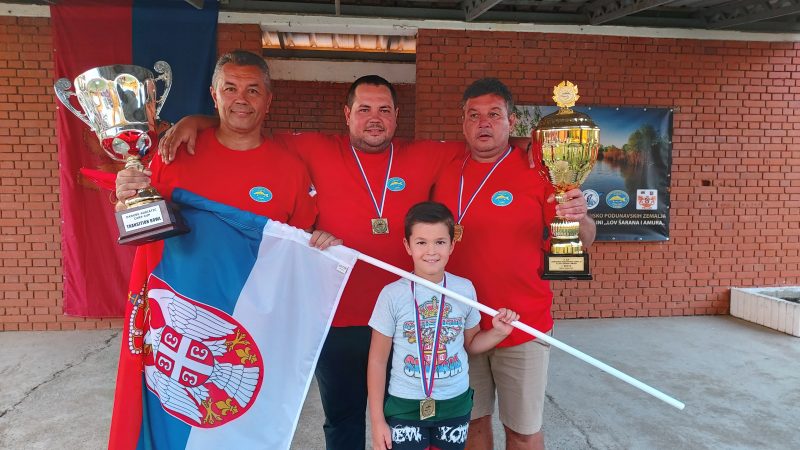 Kikinđani najbolji na Balkanskom prvenstvu u lovu na šarane i amure