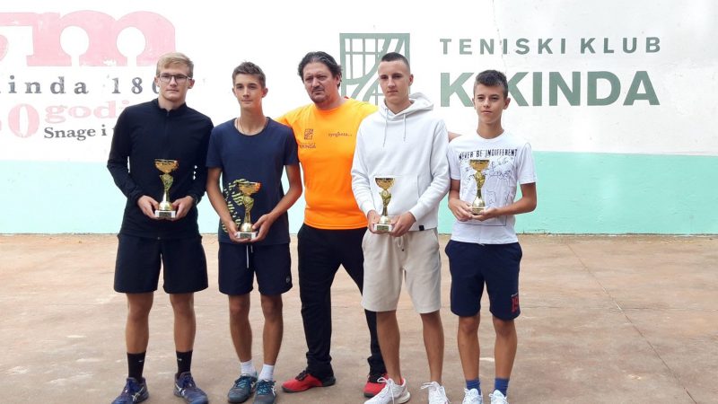 Kikindski teniseri uspešni na domaćem terenu i u Novom Sadu