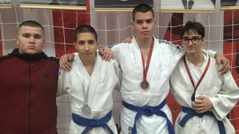 Džudisti “Partizana” osvojili 3 medalje na Memorijalnom turniru velikana Vojvodine u Novom Sadu