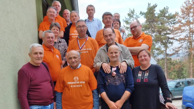 Kikinđani ponovo najbolji na “Susretima enigmata Srbije”