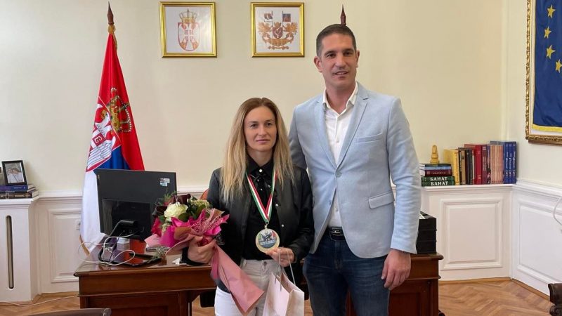 Prijem u Gradskoj kući za šampionku sveta Nadu For
