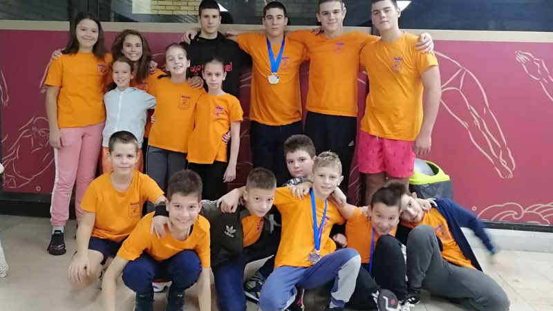 Plivači “Velike Kikinde” osvojili 11 medalja u Novom Sadu