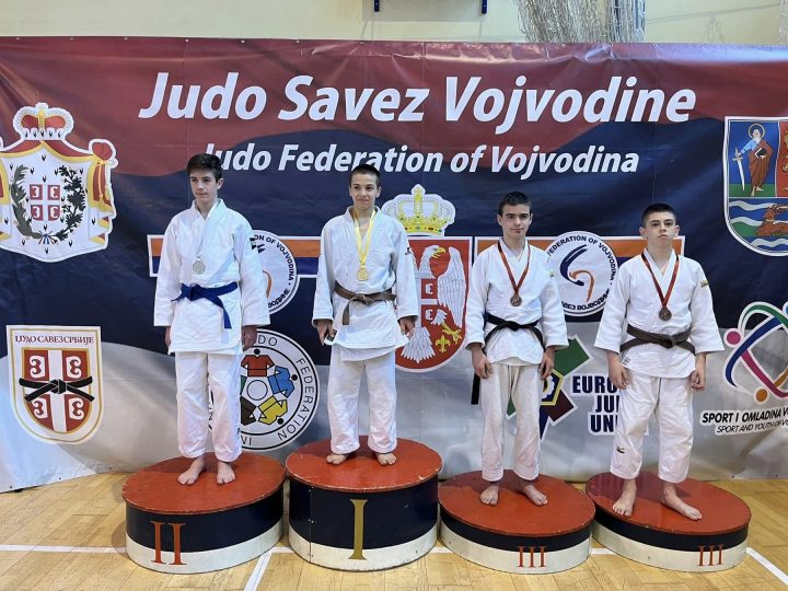 Džudo: Mihajlo Miličić osvojio srebro na Prvenstvu Vojvodine