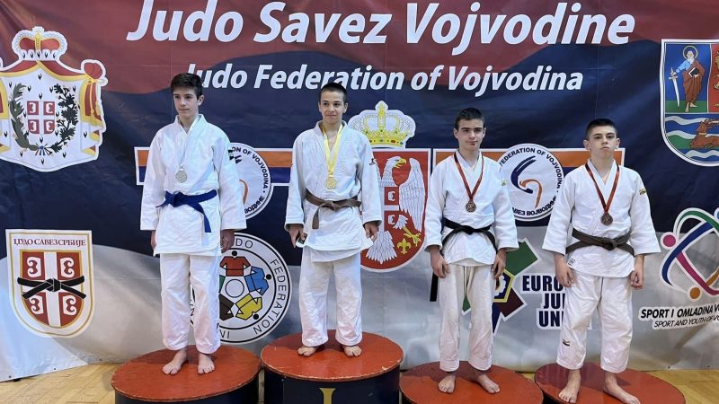 Džudo: Mihajlo Miličić osvojio srebro na Prvenstvu Vojvodine