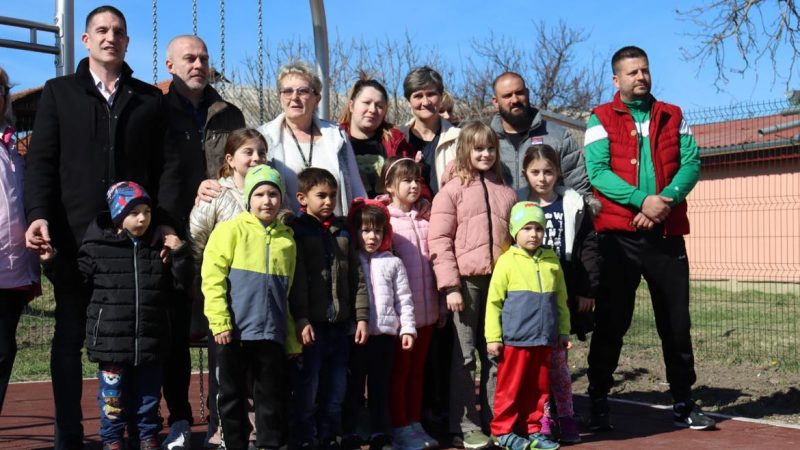 Otvoreno novo igralište na uglu Partizanske i Sinđelićeve