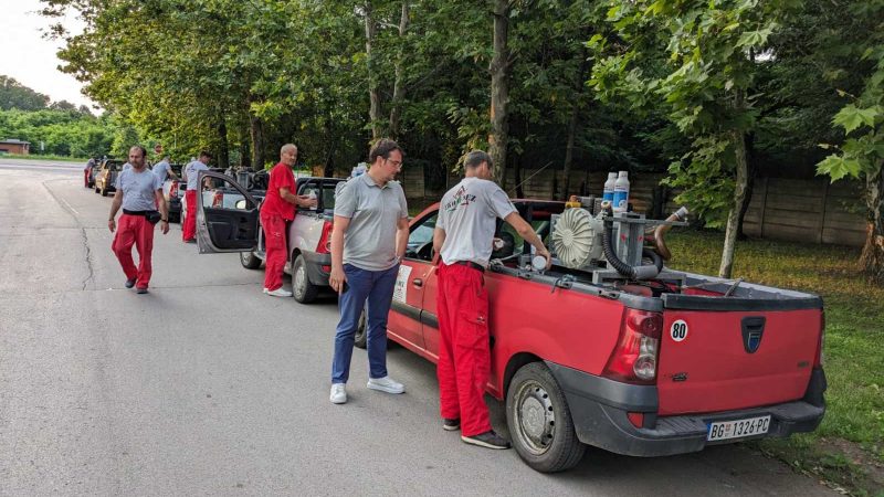 Tretmani suzbijanja komaraca u Kikindi i okolnim selima u utorak i sredu