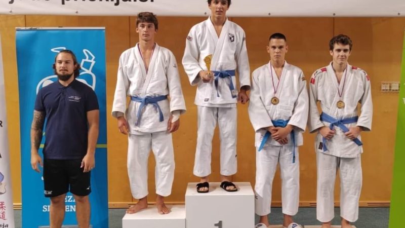 Džudo: Katarina Isakov i Luka Ristevski osvojili medalje na međunarodnim turnirima