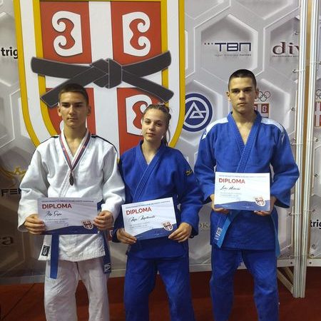 Džudisti „Partizana“ uspešni na Prvenstvu Srbije: Bronza za Filipa Srejina