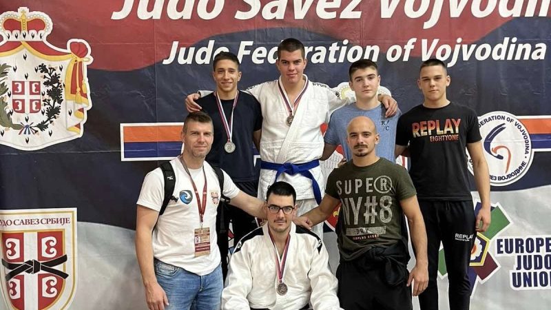 Džudisti „Partizana“ osvojili 3 medalje na Memorijalnom turniru velikana Vojvodine