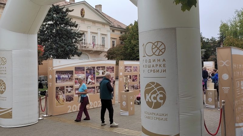 Na Trgu otvorena izložba „Sto godina košarke u Srbiji“