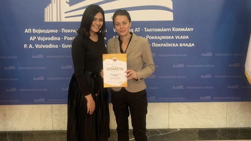 Zlatna plaketa kikindskom Crvenom krstu za solidarnost i doprinos u stvaranju sigurnih rezervi krvi