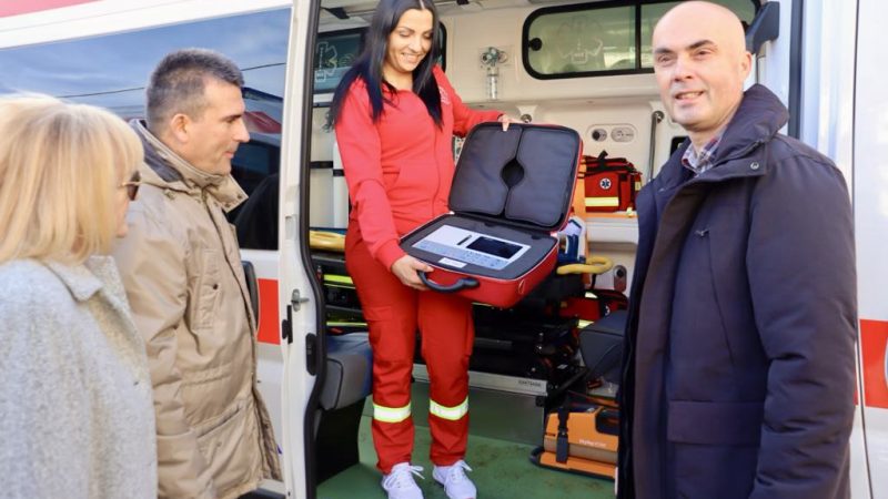 Nova sanitetska vozila i medicinska oprema za Službu hitne pomoći