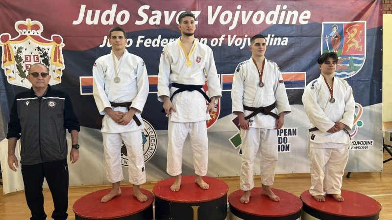Džudo: Simon Petković osvojio bronzu na Prvenstvu Vojvodine