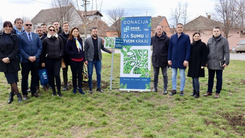 DDOR osiguranje i u Kikindi organizovalo akciju „Za šumu u tvom kraju“