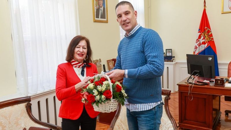 Gradonačelnik upriličio prijem za Maricu Anđelov Al-Mahamid, vicešampionku sveta