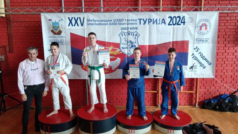 Džudo: Ognjen Cucić osvojio bronzu na Međunarodnom turniru u Srbobranu
