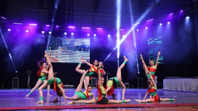 Plesačice kluba „Dance N Soul“ na Euro Show Dance festivalu u Kanjiži osvojile četiri medalje