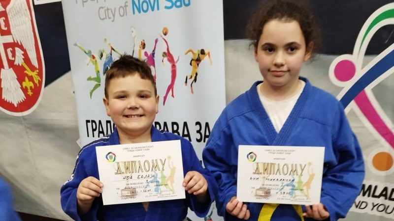 Džudisti „Partizana“ osvojili 11 medalja na Školskom prvenstvu Vojvodine