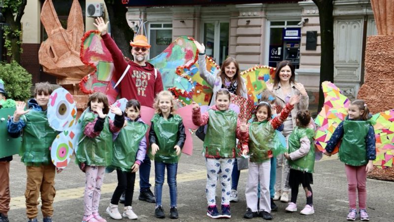 Obeležavanje Ekološke nedelje: Defile maskiranih malih ekologa