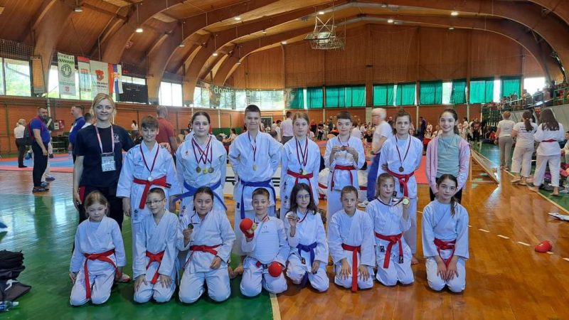 Karatisti „Feniksa“ osvojili 12 medalja na Prvenstvu Vojvodine u Inđiji