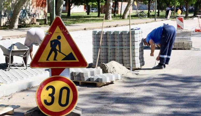 Produžetak obustave saobraćaja zbog radova na raskrsnici Zmaj Jovine i Partizanske do 1. jula