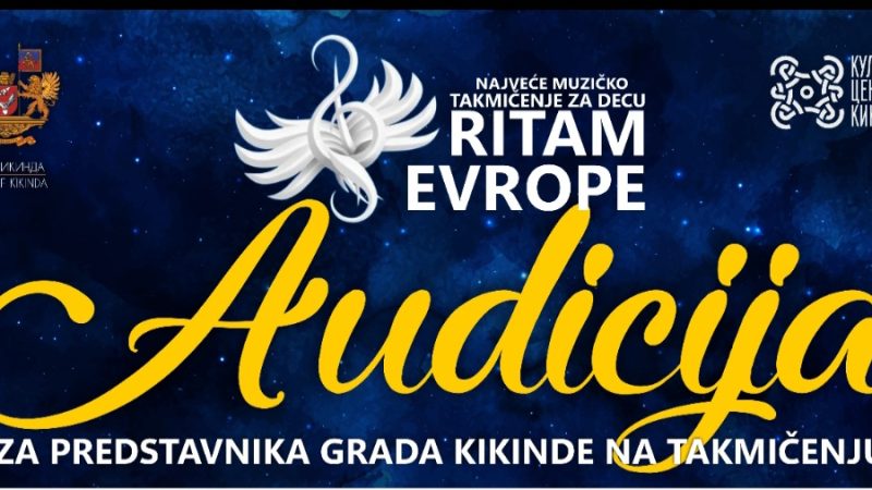 Audicija za takmičenje „Srbija u ritmu Evrope“ 20. marta u Kulturnom centru