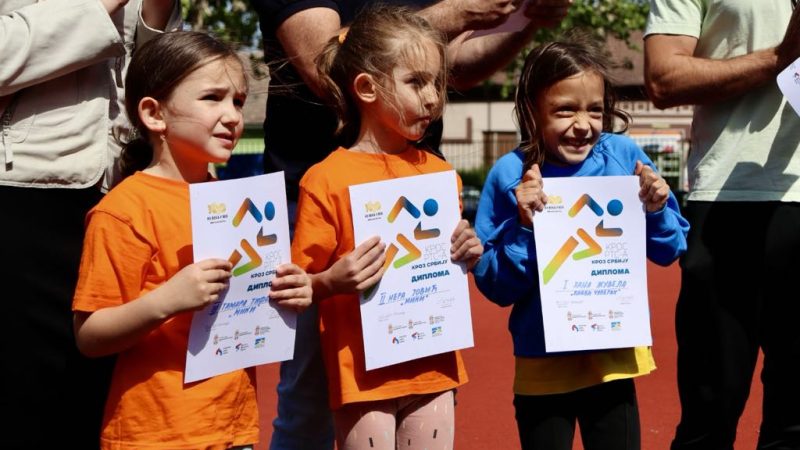 Kikindski mališani i ove godine deo velike sportske manifestacije „Kros RTS-a kroz Srbiju“