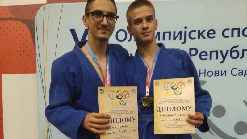 Džudisti „Partizana“ osvojili tri medalje na Olimpijskim sportskim igrama za učenike