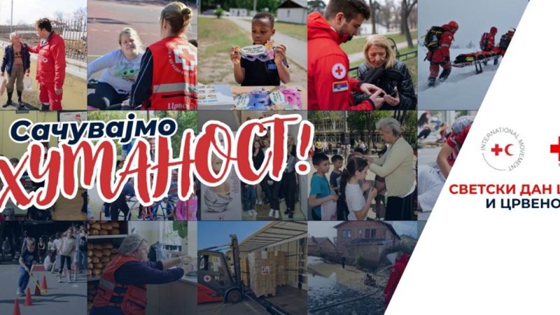 Obeležavanje Nedelje Crvenog krsta pod sloganom „Sačuvajmo humanost“