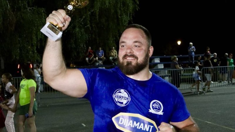 Matijaž Belšak ponovo šampion „Strongmen Evro kupa“ u Novim Kozarcima