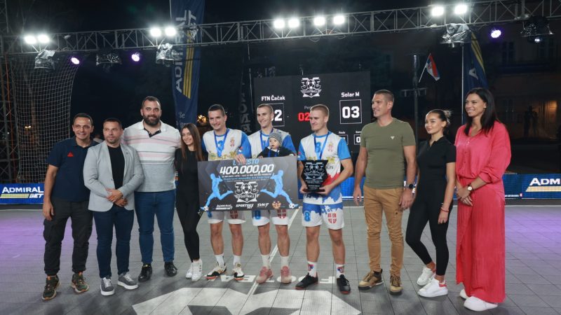 Ekipa „Solar M“ pobednik 3 na 3 fudbal finala Srbije