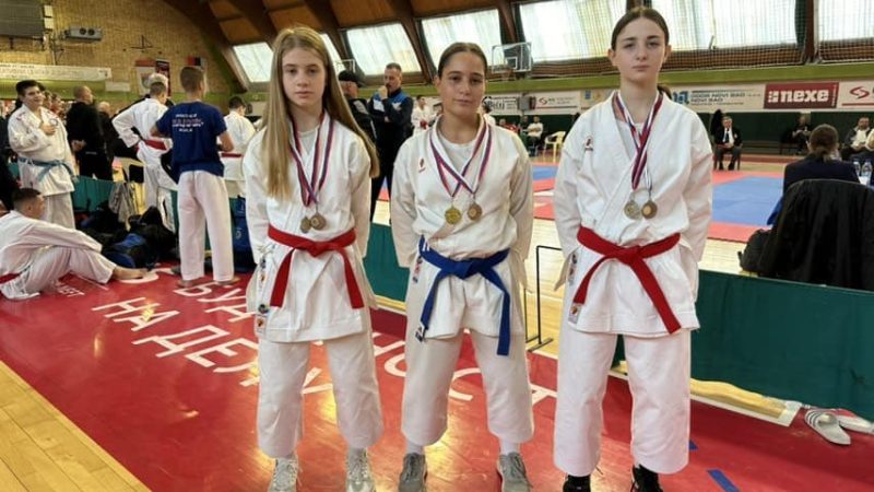 Karatisti „Feniksa“ osvojili 9 medalja na Prvenstvu Vojvodine