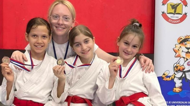 Karatisti „Feniksa“ se okitili medaljama i na Međunarodnom „Dunav kupu“