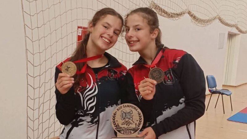 Karate: Bliznakinje Jelena i Selena Kličić osvojile medalje na Kupu šampiona