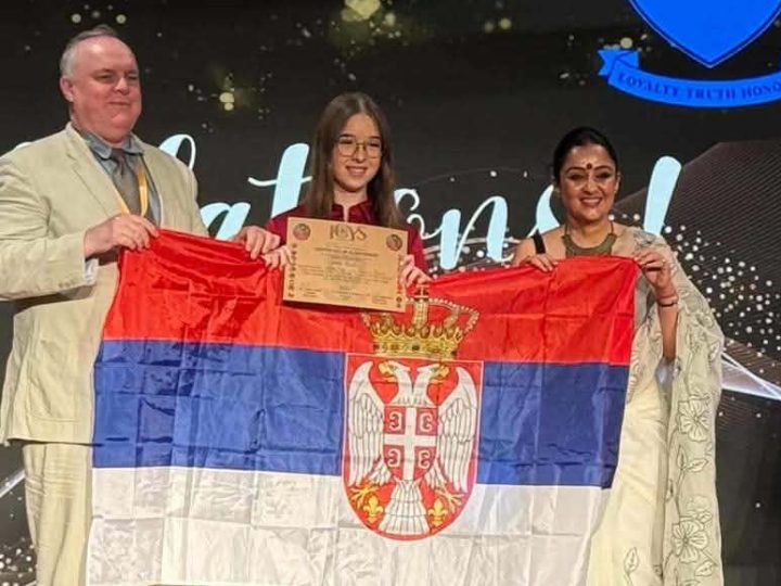 Svetska, a naša: Helena Grujić osvojila 2. mesto na Međunarodnoj konferenciji mladih naučnika u Indiji