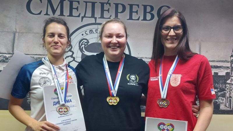 Dve medalje za kikindske strelce u finalu Kupa Srbije